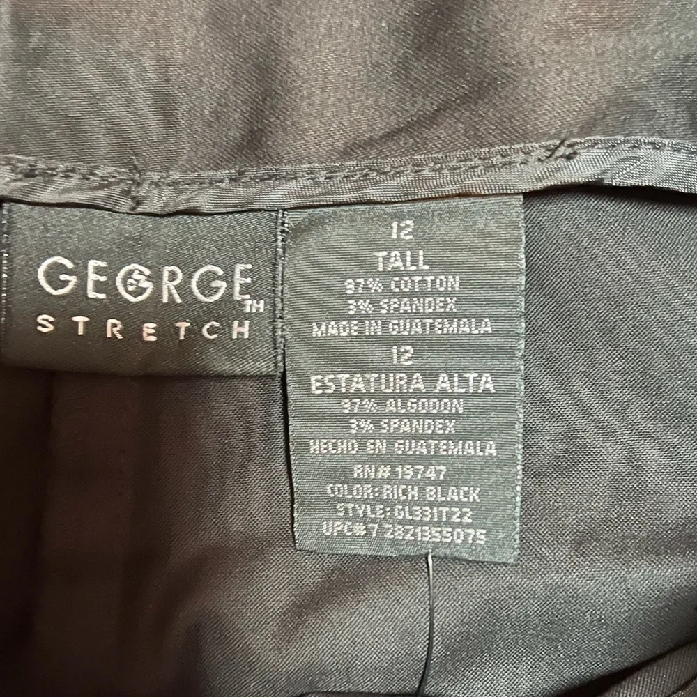 Black Trouser Pants Tall - Picture 3 of 5